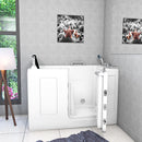 Acqua Vapore Sitzwanne Whirlpool Badewanne mit Tür S07WP-C-R 140x76cm