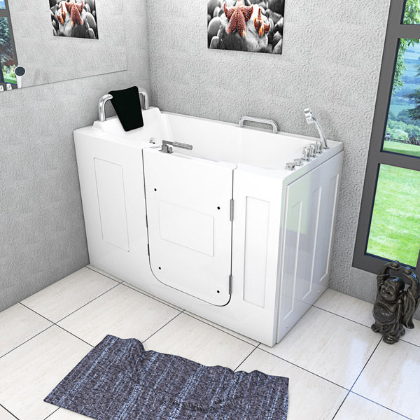 Acqua Vapore Sitzwanne Whirlpool Badewanne mit Tür S07WP-TH-A-R 140x76cm