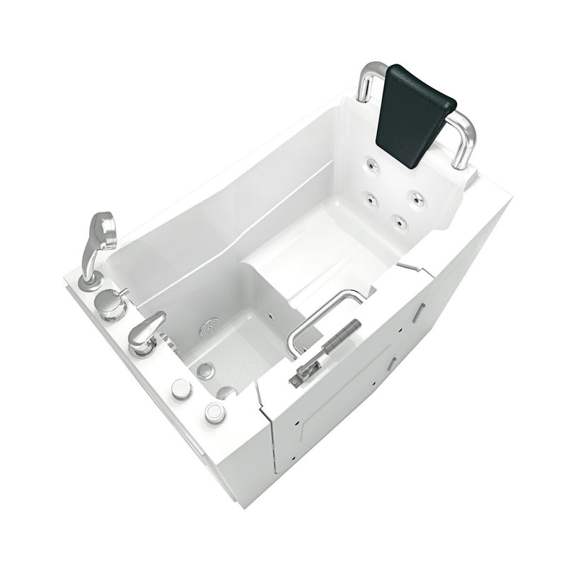 Acqua Vapore Sitzwanne Whirlpool Badewanne mit Tür S08WP-B-R 110x68cm