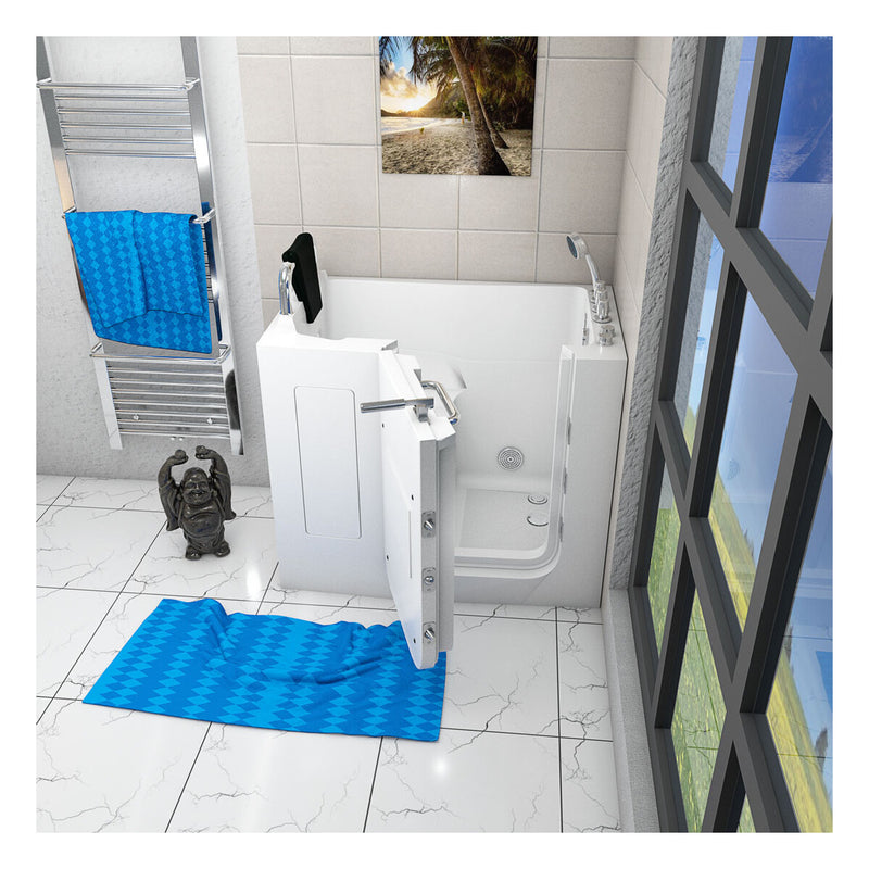 Acqua Vapore Sitzwanne Whirlpool Badewanne mit Tür S08WP-TH-C-L 110x68cm