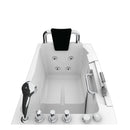 Acqua Vapore Sitzwanne Whirlpool Badewanne mit Tür S08WP-TH-C-R 110x68cm