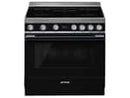 Smeg CPF9IPBL Induktion Standherd Schwarz