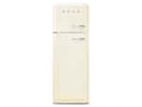 Smeg FAB30LCR6 Kühl-Gefrierkombination Creme