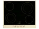 Smeg P864PO Glaskeramikkochfeld autark Creme