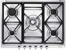 Smeg SDR70XG5 Edelstahl Gaskochfeld autark
