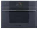Smeg SO4104M2PG Kompakt Backofen mit Mikrowellenfunktion Neptune Grey
