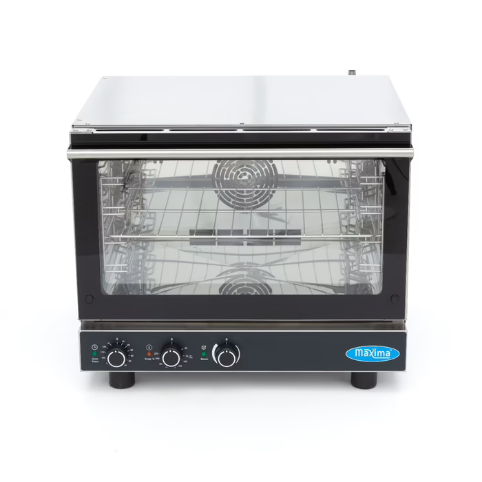 MAXIMA Gastro Combi - Dampfofen - Passt 4 Tabletts (1/1 GN / 60 x 40 cm) - Analog - 400V