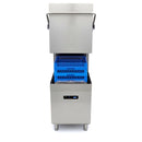 MAXIMA Gastro Haubenspülmaschine - 50 x 50 cm - mit Spülenhilfe- und Seifenpumpen - Digital Anzeige - 400 V