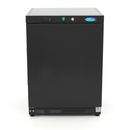 MAXIMA Gastro Gefrierschrank - 200 l - 2 Feste Regale - Schwarz