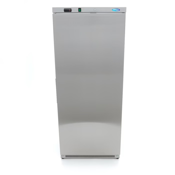 MAXIMA Gastro Gefrierschrank - 600 l - 6 Feste Regale - Rostfreier Stahl