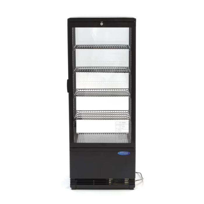 MAXIMA Gastro Kühlvitrine - 98 l - 43 cm