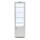 MAXIMA Gastro Kühlvitrine - 235 l - 52 cm - Weiß