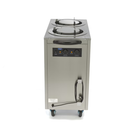 MAXIMA Gastro Plattenwärmer - 80 Teller - Bis zu Ø30 cm - auf Rädern