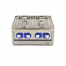 MAXIMA Gastro Kochfeld - 2 Brenner - Doppeleinheit - 60 cm Tief - Gas