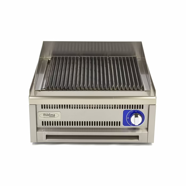 MAXIMA Gastro Holzkohlengrill - Doppeleinheit - 60 cm Tief - Gas