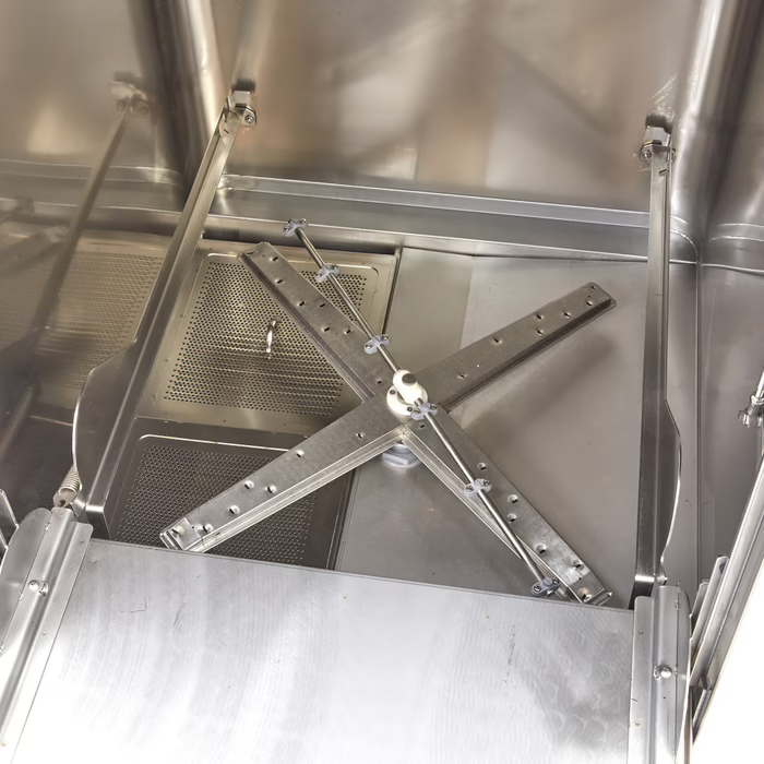 MAXIMA Gastro Topfspülmaschine - 60 x 76 cm - mit Seife und Spülenpumpe - 400 V