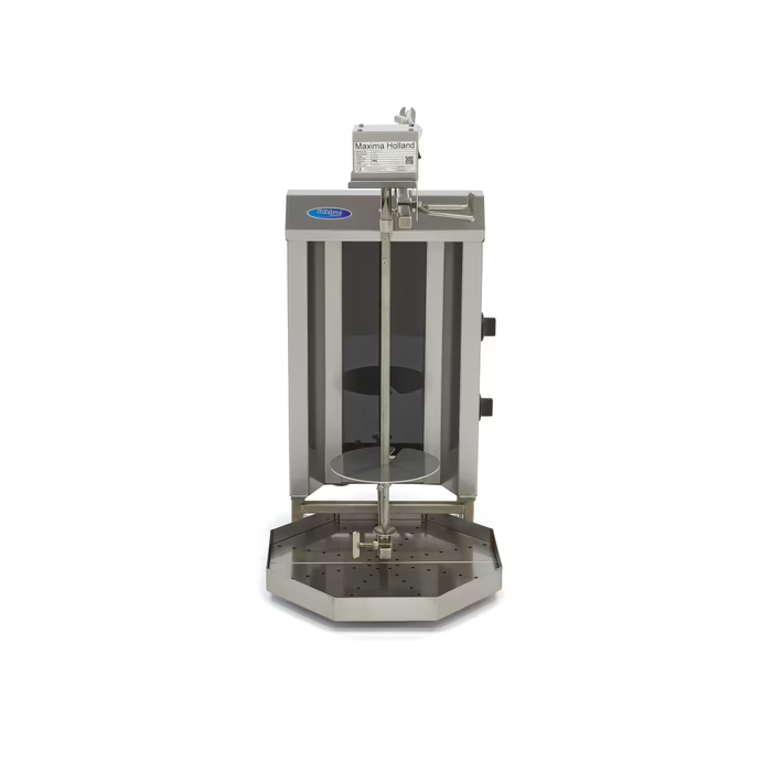 MAXIMA Gastro Dönergrill - 2 Brenner - 20 kg Fleisch - Elektrisch