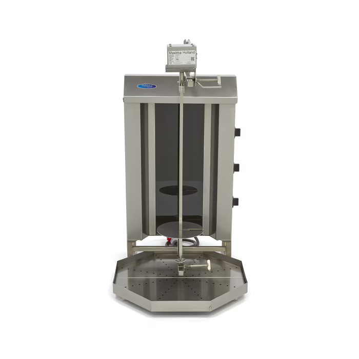 MAXIMA Gastro Dönergrill - 3 Brenner - 30 kg Fleisch - Elektrisch