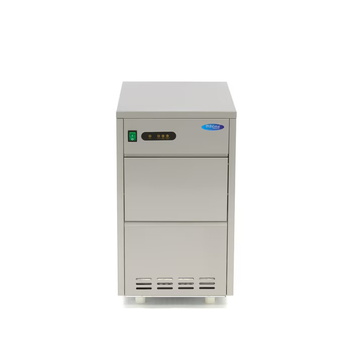 MAXIMA Gastro Eiswürfelmaschine - 30 kg/Tag - Zerkleinert/Flocken - Wasser Gekühlt