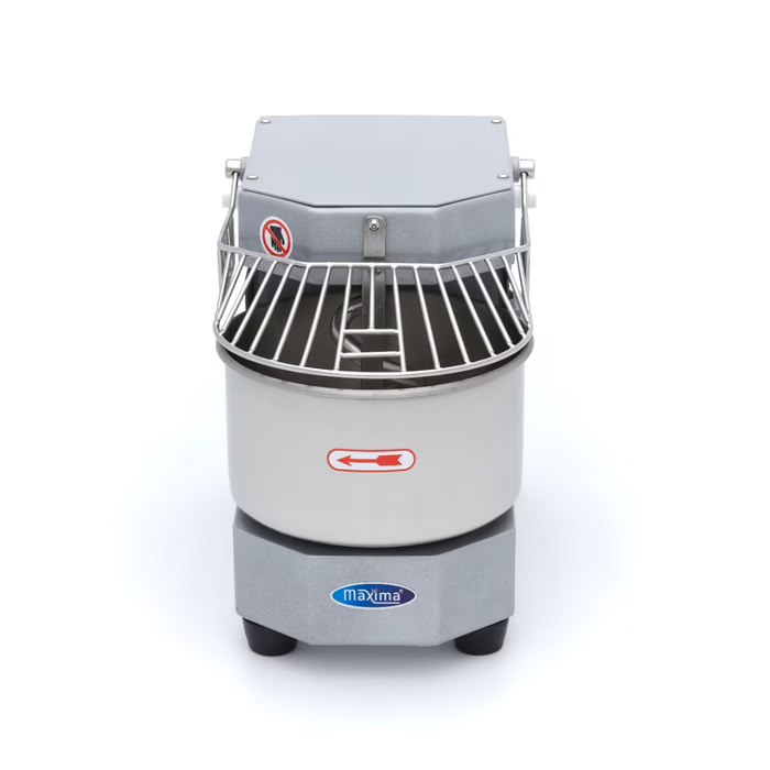 MAXIMA Gastro Teigmischer - 8 l - 4,5 kg Teig - Silber