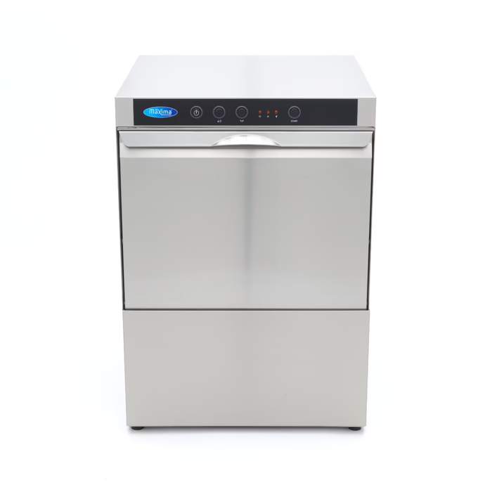 MAXIMA Gastro Geschirrspüler-Unterbau - 50 x 50 cm - mit Spülenhilfepumpe - 230 V