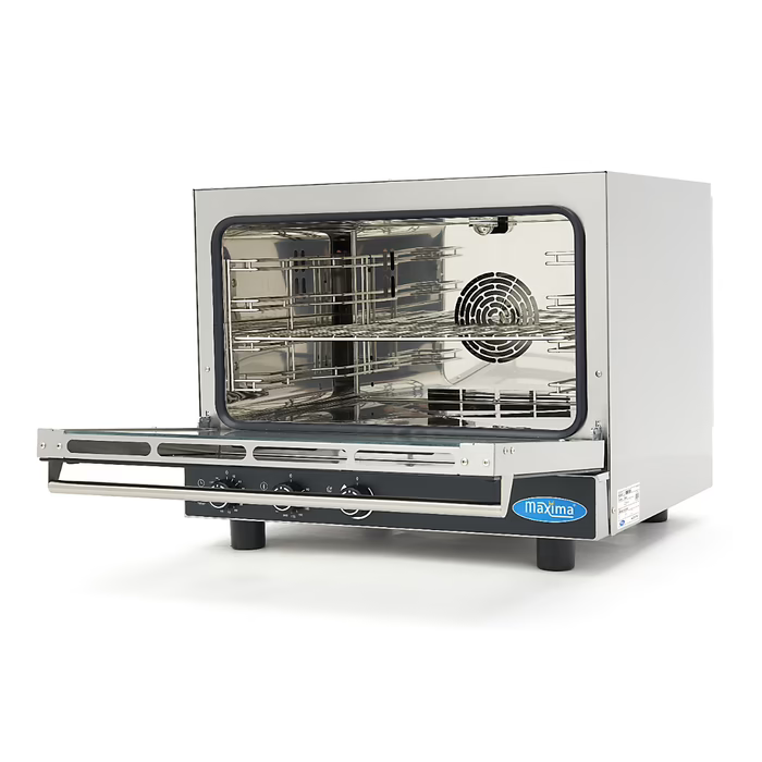 MAXIMA Gastro Combi - Dampfofen - Passt 4 Tabletts (1/1 GN / 60 x 40 cm) - Analog - 400V
