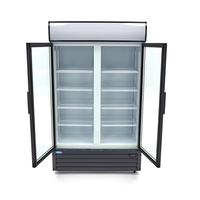 MAXIMA Gastro Getränkekühlschrank - 700 l - 8 Verstellbare Regale