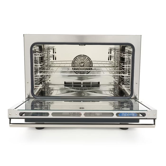 MAXIMA Gastro Combi - Dampfofen - Passt 4 Tabletts (1/1GN / 60 x 40 cm) - Digital Anzeige - 400 V