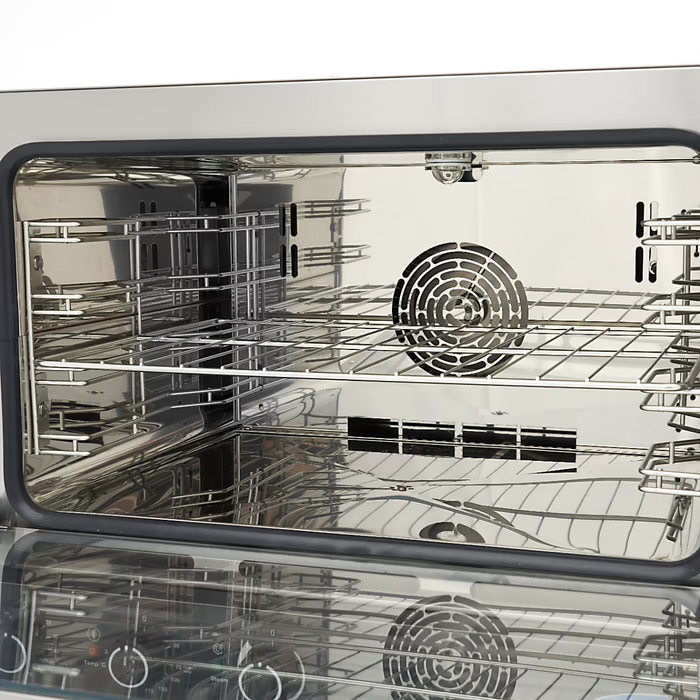 MAXIMA Gastro Combi - Dampfofen - Passt 4 Tabletts (1/1 GN / 60 x 40 cm) - Analog - 400V