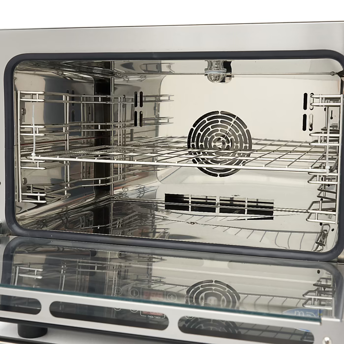 MAXIMA Gastro Combi - Dampfofen - Passt 4 Tabletts (1/1GN / 60 x 40 cm) - Digital Anzeige - 400 V