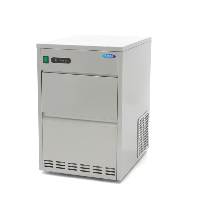 MAXIMA Gastro Eiswürfelmaschinen - 45 kg/Tag - Kugelwürfel - Wasser Gekühlt