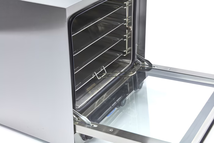 MAXIMA Gastro Konvektionsofen - Grill - Passt 4 Tabletts - Eingebauter Timer - Bis zu 300 ° C