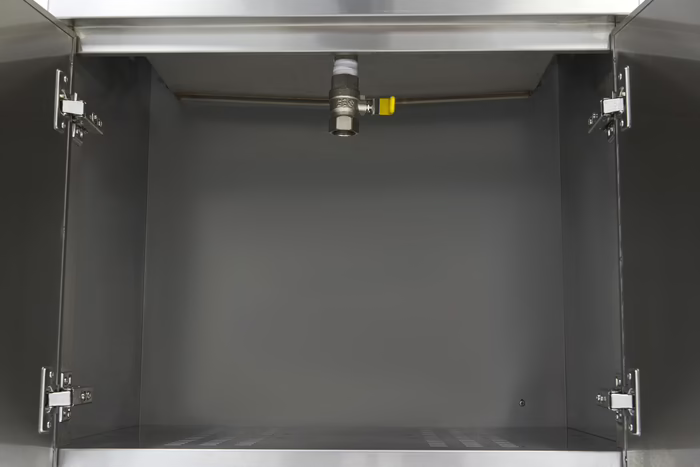MAXIMA Gastro Fritteuse - 30 l - 1 Korb - mit Ablasshahn und Ständer
