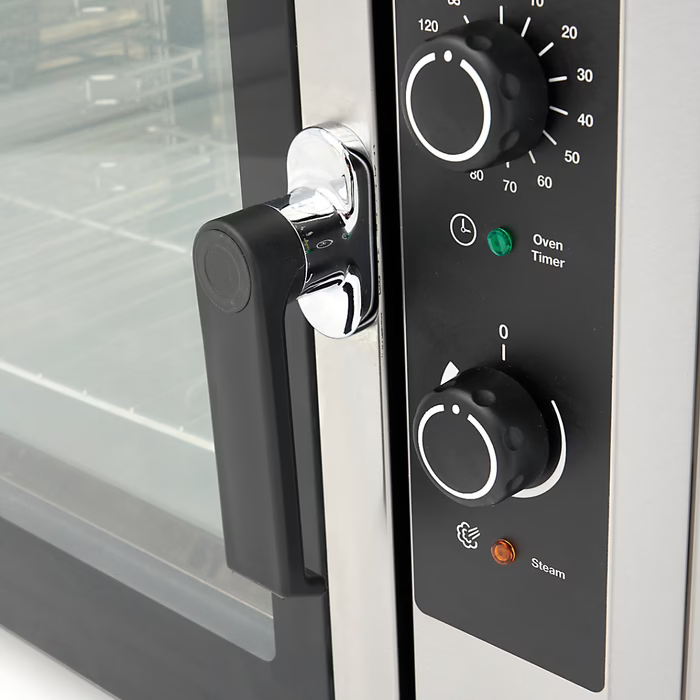 MAXIMA Gastro Combi - Dampfofen - Passt 6 Tabletts (1/1 GN / 60 x 40 cm) - Analog - 400 V