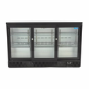 MAXIMA Gastro Getränke Kühlschrank - 341 l - 3 Schiebetüren - 6 verstellbare Regale