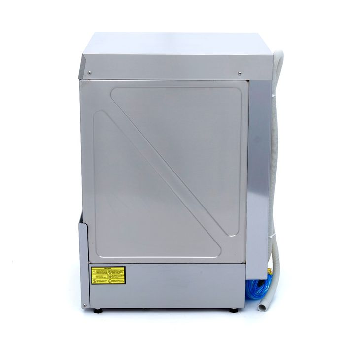 MAXIMA Gastro Geschirrspüler-Unterbau - 40 x 40 cm - mit Abfluss-, Spülenhilfe- und Seifenpumpen - Digital Anzeige - 230 V