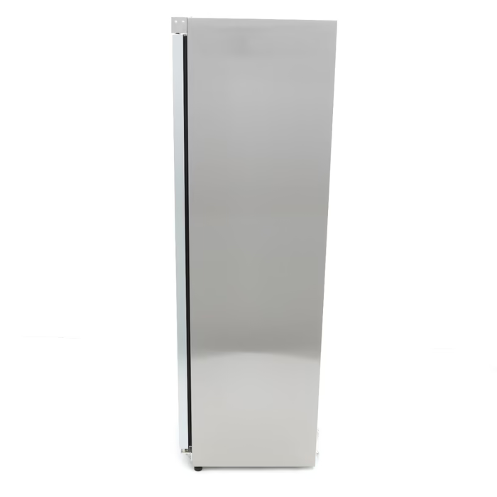 MAXIMA Gastro Kühlschrank - 400 l - Rostfreier Stahl - mit Glastür
