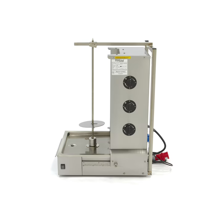 MAXIMA Gastro Dönergrill - 3 Brenner - 40 kg Fleisch - Elektrisch