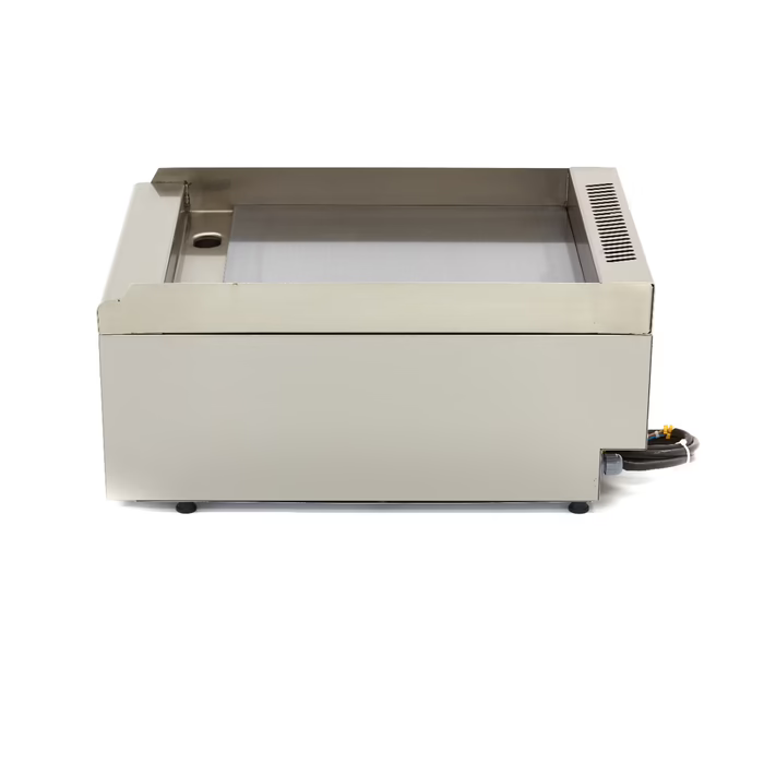 MAXIMA Gastro Grillplatte - Glatt - Einzeleinheit - 60 cm Tief - Elektrisch