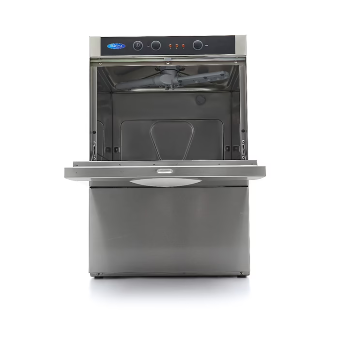 MAXIMA Gastro Geschirrspüler-Unterbau - 40 x 40 cm - mit Spülenhilfepumpe - 230 V