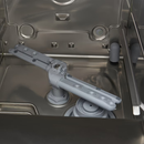 MAXIMA Gastro Geschirrspüler-Unterbau - 40 x 40 cm - mit Spülenhilfepumpe - 230 V