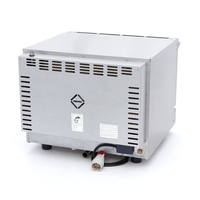 MAXIMA Gastro Combi - Dampfofen - Passt 4 Tabletts (1/1GN / 60 x 40 cm) - Digital Anzeige - 400 V