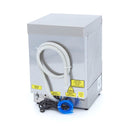 MAXIMA Gastro Gläserspülermaschine - 35 x 35 cm - mit Spülenhilfepumpe - Digital Anzeige - 230 V