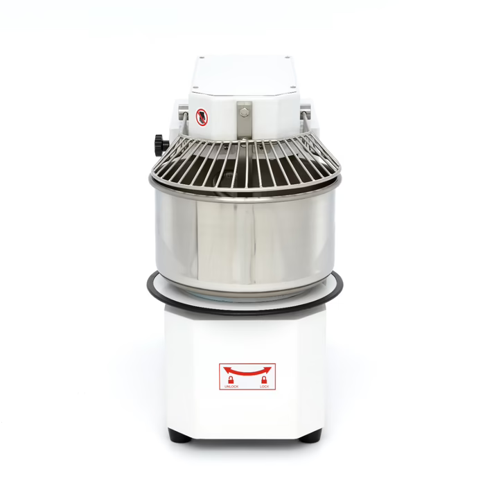 MAXIMA Gastro Teigmischer - 20 l - 12 kg Teig - 2 Geschwindigkeiten - Abnehmbare Schüssel