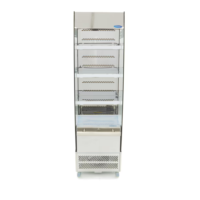 MAXIMA Gastro Glastürkühlschränke - 220 l - 50 x 50 cm - Öffnen