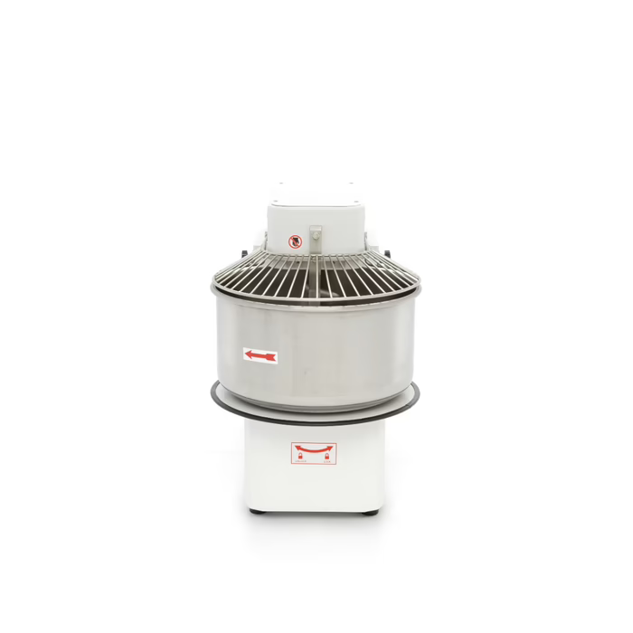 MAXIMA Gastro Teigmischer - 50 l - 30 kg Teig - 2 Geschwindigkeiten - Abnehmbare Schüssel - 400 V