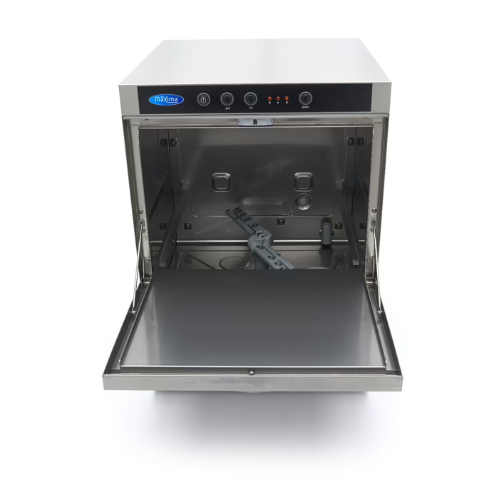 MAXIMA Gastro Geschirrspüler-Unterbau - 50 x 50 cm - mit Spülenhilfepumpe - 400 V
