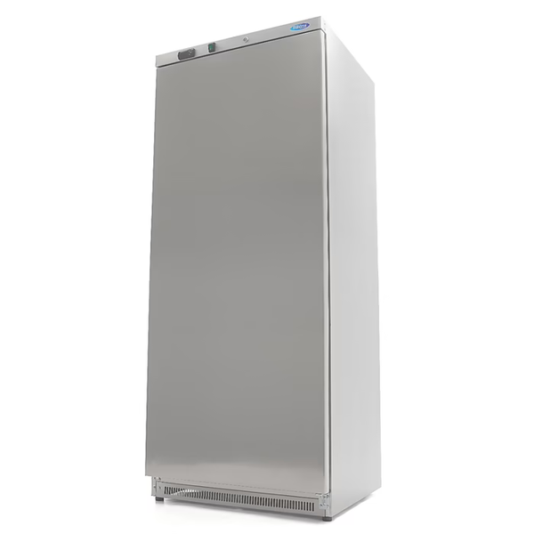 MAXIMA Gastro Kühlschrank - 600 l - 4 Verstellbare Regale - Rostfreier Stahl