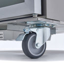 MAXIMA Gastro Kühlschrank - 700 l - 3 Einstellbare Regale (2/1 GN) - Rostfreier Stahl - mit Glastür