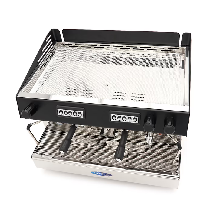 MAXIMA Gastro Espressomaschine - 2 Kolben - 360 Tassen pro Stunde